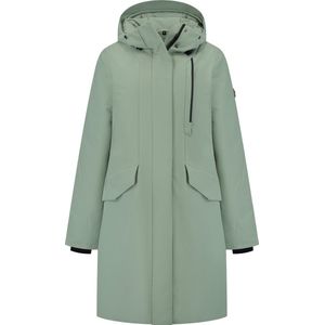 Travelin' Bodil - Dames winterjas - Water- en winddicht - Parka - Groen