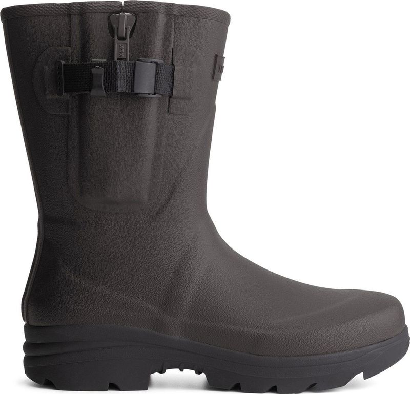 Travelin' Skye - Lage Dames Outdoorlaarzen - Regenlaarzen - Donkerbruin - Rubber