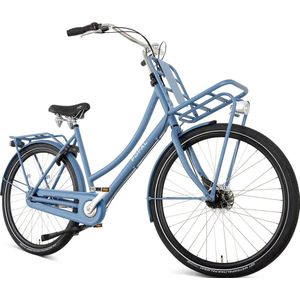 Popal Daily Dutch Prestige N7 - Transportfiets - Stadsfiets Dames - 59 centimeter - Göteborg Blue