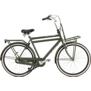 Popal Daily Dutch Basic+ N3 VB Transportfiets - Stadsfiets - Heren - 61 centimeter - Leger Groen