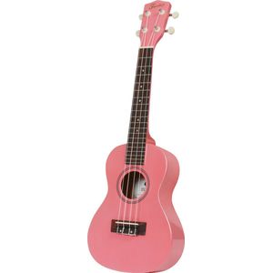 Fazley K23P-W concert ukelele roze