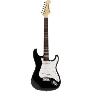 Fazley FST118BK Gitaar - Elektrische gitaren - Voor beginners - Zwart - Muziekinstrumenten