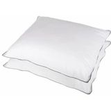 Cinderella Classic Hoofdkussens - Set van 2 - Medium Stevig - Polyester Vulling - Katoenen Tijk - 60x70 cm