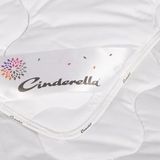 Cinderella Mellow Dekbed 4-seizoenen - 1 Persoons - Synthetische Vulling - Katoenen Tijk - Anti-allergie - 140x200 cm