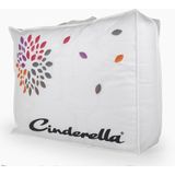 Cinderella Soul Dekbed 4 seizoenen 1 Persoons Luxe Eendendons Vulling Percale tijk