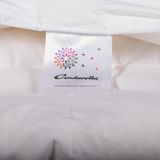 Cinderella Soul Dekbed 4 seizoenen 1 Persoons Luxe Eendendons Vulling Katoenen Tijk
