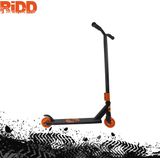 RiDD Stunt Scooter Zwart - Stunt Step - Step - Zwart/Oranje - Vanaf 8 jaar - ABEC-7 - 100 mm Wielen - Metalen Rem - Black/Orange