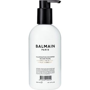 Balmain Illuminating Shampoo Silver Pearl 300 ml - Zilvershampoo vrouwen - Voor Geblondeerd haar