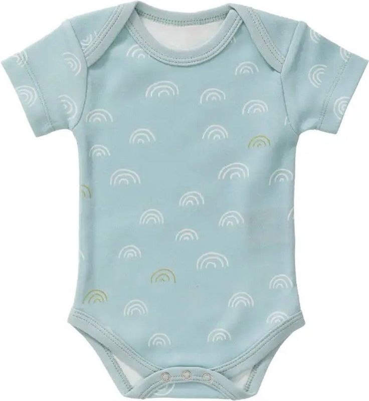 Fresk - Romper - Ether Blue - 100% Biologisch Katoen - GOTS Keurmerk