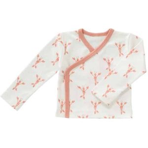 Fresk Wikkelvestje Lobster Coral Pink