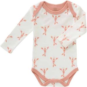 Fresk Romper Lange Mouw Lobster Coral Pink