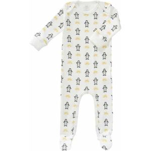 Fresk Baby Pyjama Met Voet Pinguin