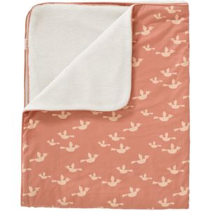 Fresk - Deken - Velours - Birds - 100% Biologisch Katoen