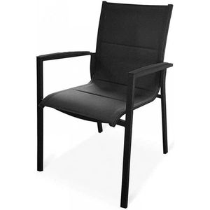 Tierra - Foxx - Tuinstoel - Antraciet - Aluminium