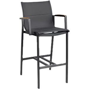 Tierra Outdoor barstoel Foxx antraciet