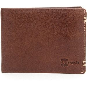 Morgado Charles Leren Billfold - 9 pasjes - Cognac