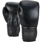 Super Pro Combat Gear Legend Lederen (kick)bokshandschoenen Grijs 12oz