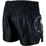 Super Pro Combat Gear - Kickboksshort Hero - Zwart - Satijn Polyester