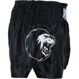 Super Pro Combat Gear - Kickboksshort Hero - Zwart - Satijn Polyester