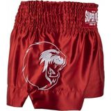 Super Pro Combat Gear Thai en Kickboksshort Hero Rood/Wit Extra Small