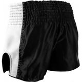 Super Pro Combat Gear - Thai en Kickboksshort Brave - Zwart/Wit - Extra Extra Large