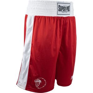 Super Pro Combat Gear Club Boksshort - Rood/Wit