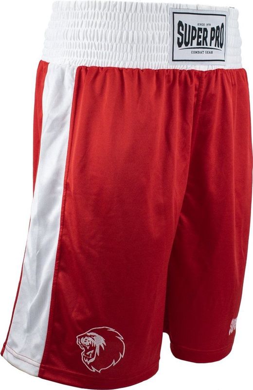Super Pro Combat Gear Club Boksshort - Rood/Wit