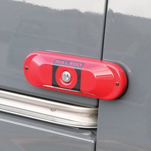 Matador - Bull-Lock - Bestelwagenslot - Rood - Staal - Inclusief Sleutels