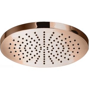 Hoofddouche Hotbath Mate Opbouw 20 cm Geborsteld Koper Living Colours