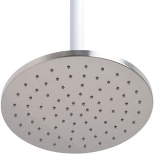 Hotbath Mate hoofddouche 25cm rond nikkel geborsteld