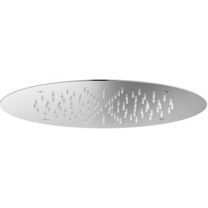 Hotbath Mate Inbouw Hoofddouche Rond 38 cm Met LED Geborsteld Nikkel