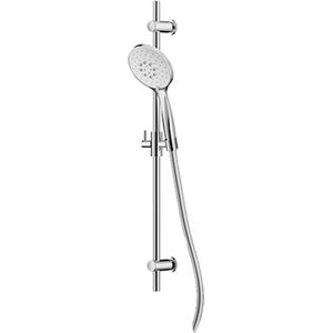 Hotbath Mate glijstangset 75cm compleet met 3 standen ronde handdouche chroom M270CR