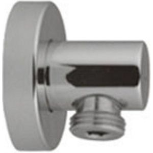 Wanduitlaat hotbath mate 6x2,5 cm rond geborsteld nikkel