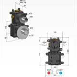 Hotbath Mate inbouw box Mate Inbouwbox 1 stopkranen MHF001