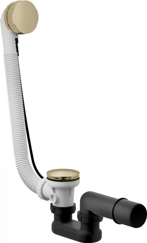 Hotbath - Cobber - Badafvoer - Geborsteld Messing - Verlengd