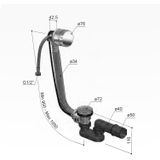 Hotbath - Cobber - Badoverloop - Geborsteld Messing