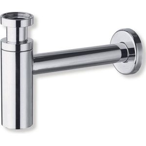Hotbath P035 Wastafelsifon - Chroom - Messing - 8719638616379 - Wastafels - Sifons