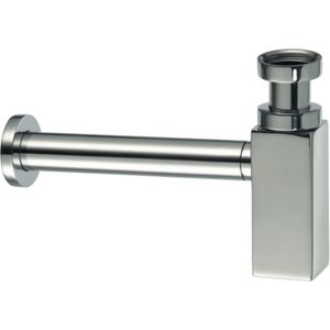 Wastafel Sifon Hotbath Pal Vierkant Chroom