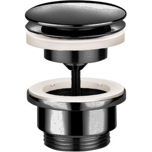 Hotbath Cobber P710 klikplug - zwart chroom