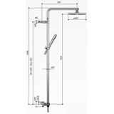 Hotbath Universal doucheset SDS 7