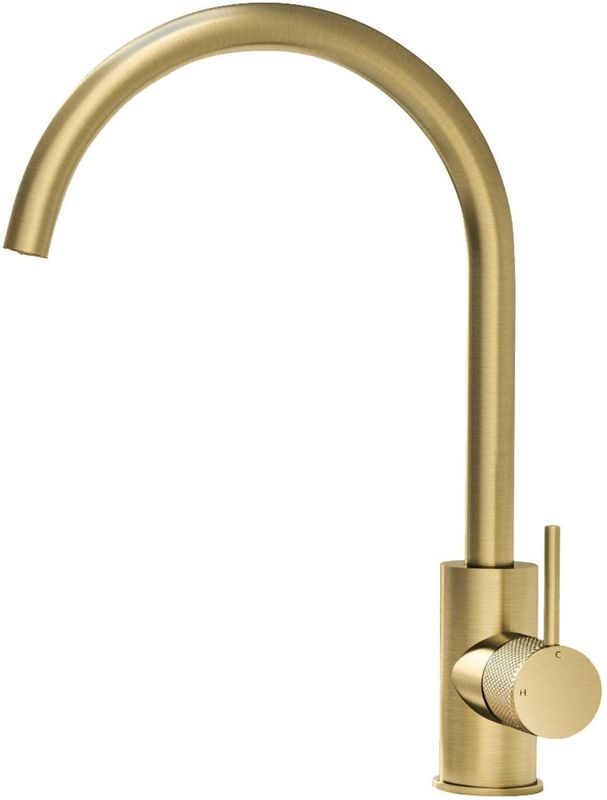 Hotbath - Cobber X CX040 - Keukenkraan - Geborsteld Messing PVD - Messing