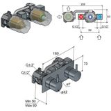 Hotbath Cobber CB029 - Inbouw Mengkraan - 2-weg omstel