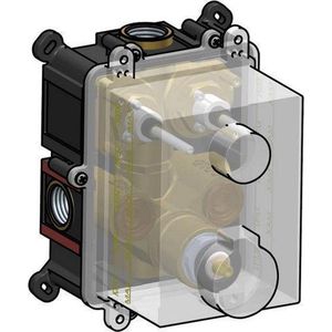 Hotbath - Inbouwbox Voor Inbouwthermostaat Met 2 Pushbuttons Met 2-Weg-Omstel