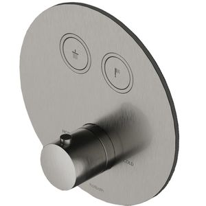 Hotbath - Cobber - Douchethermostaat - Geborsteld Nikkel