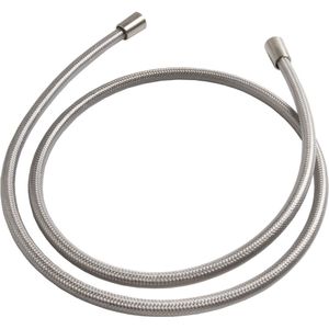 Hotbath Archie Doucheslang Geribbeld Met Transparante Kunststof Mantel 150 cm RVS 316 AR015IX