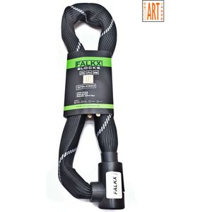 Falkx Viking kettingslot - ART2 gecertificeerd - 8.3 mm dik - 90 cm lang - zwart