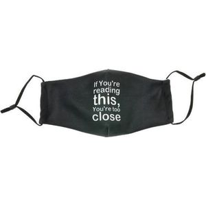 Mondkapje If You're Reading This... Zwart
