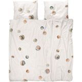 SNURK - Pom Pom - Dekbedovertrek - Wit - 100% Percaline Katoen