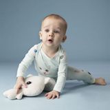 Snurk - Uni Flanel Dekbedovertrek - White - Flanel Katoen - Inclusief Kussensloop