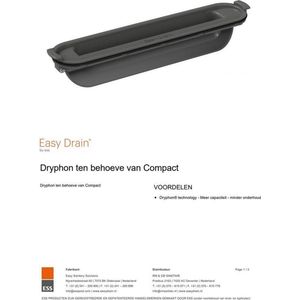 Easydrain Spacom03 - Easy Drain Dryphon Tbv Compact